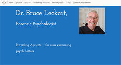 Desktop Screenshot of drleckartwetc.com